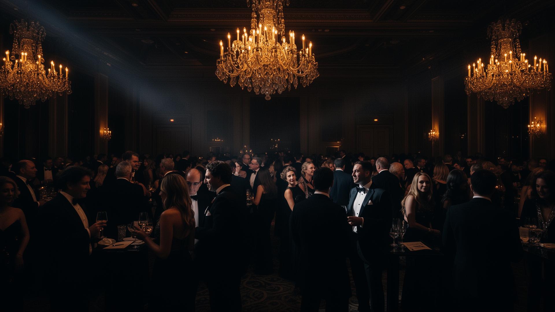 Luxury gala event