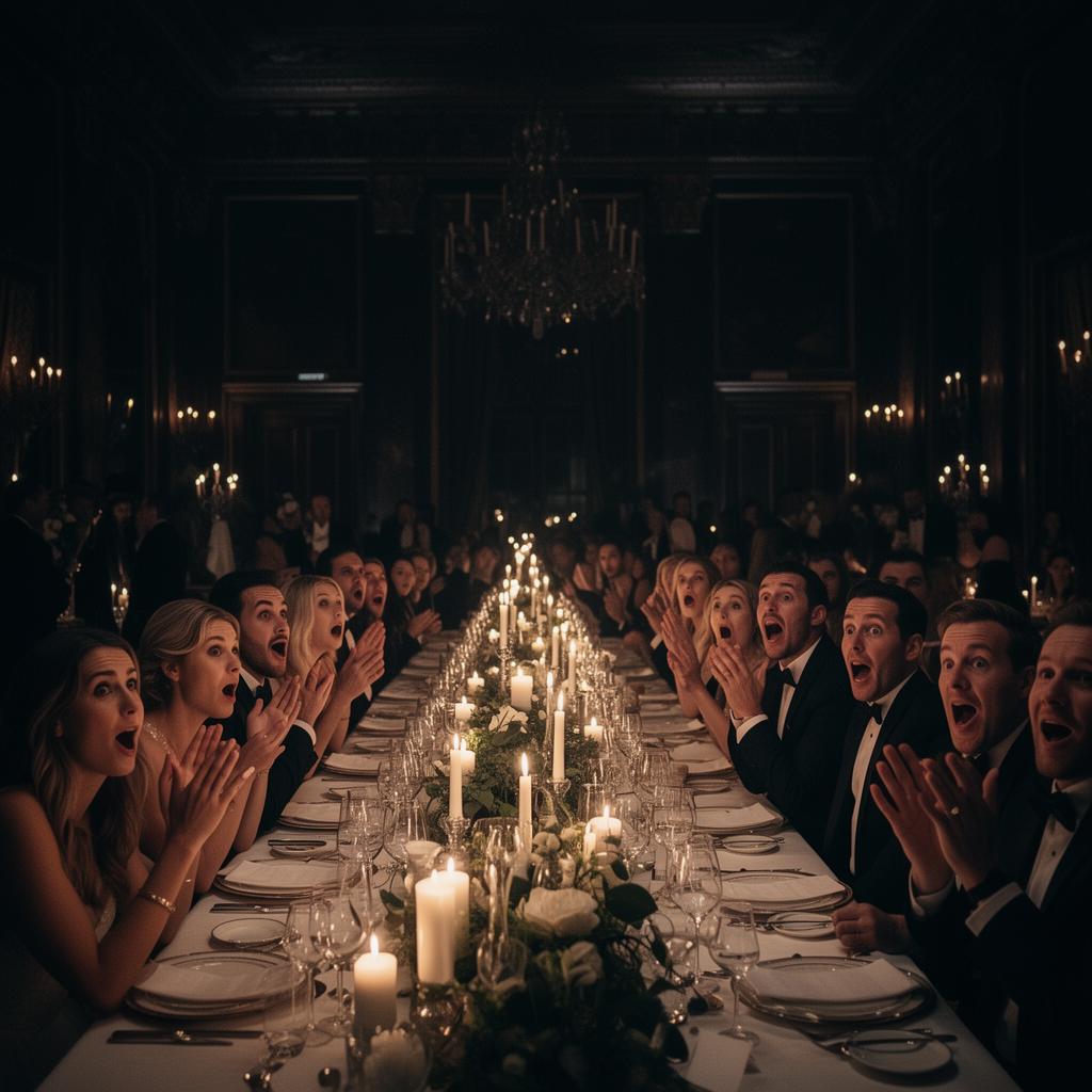 Wedding reception magic